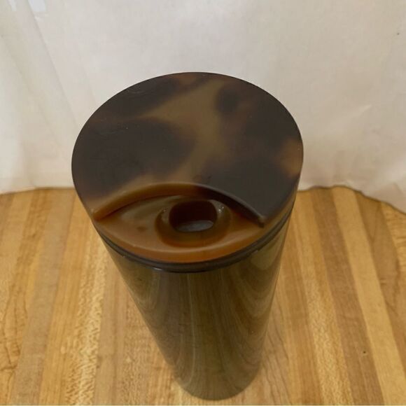 Starbucks Cheetah Animal Print Coffee Cup Travel Tumbler Animal Print Lid 16oz - Picture 5 of 6